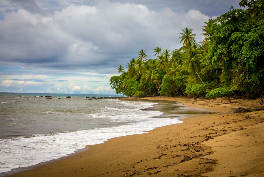 Beach on Caño Island Costa Rica