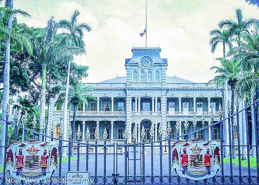 Iolani Palace in Honolulu