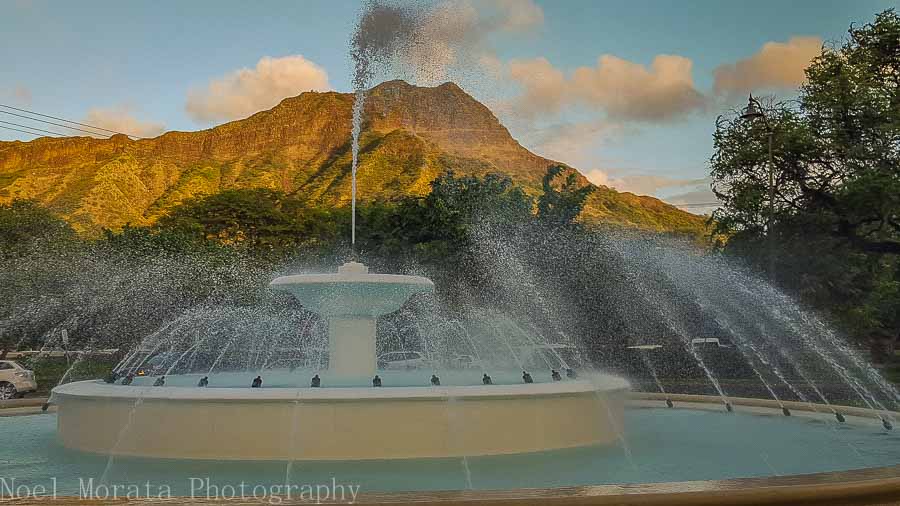 Kapiolani park in Honolulu