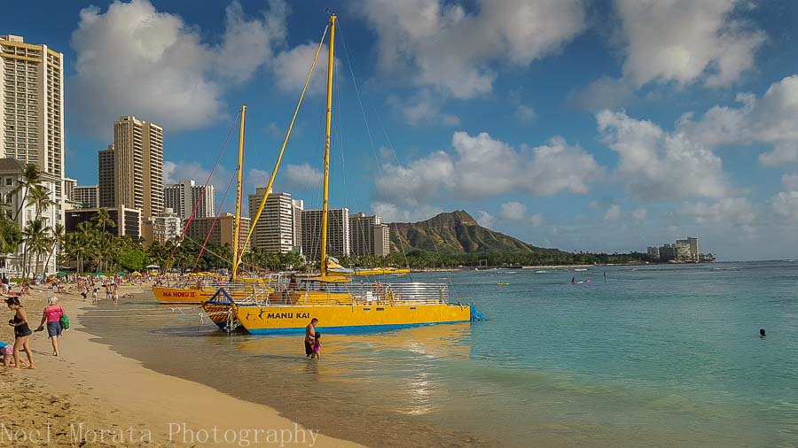 Honolulu beach time