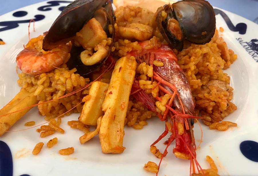 Paella in Barcelona