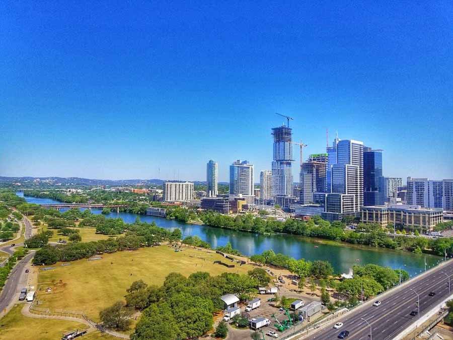 Austin in spring time