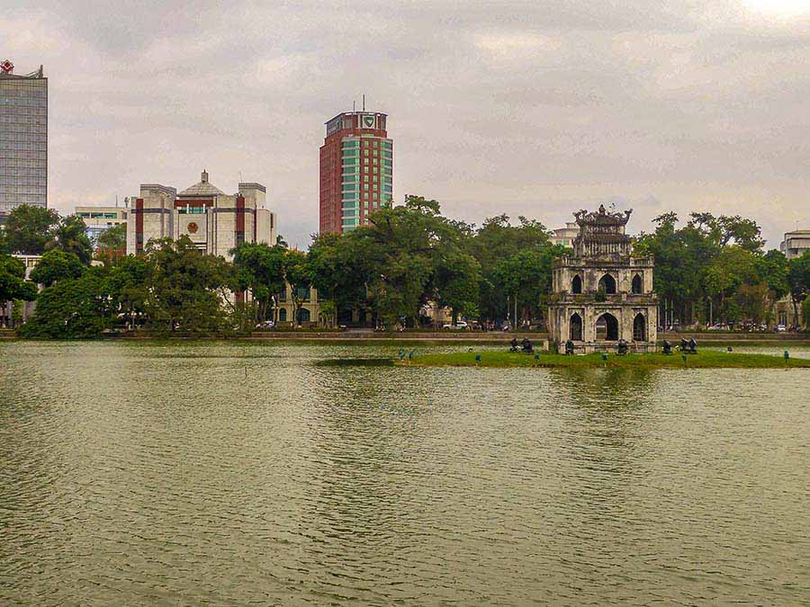 Hoan Kiem in Hanoi Vietnam