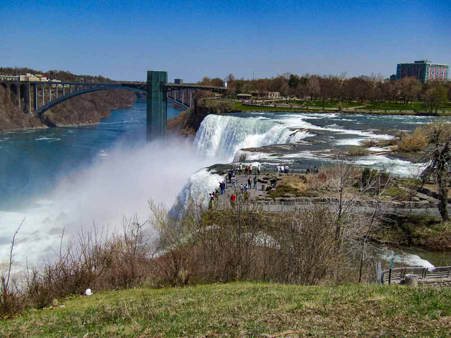Niagara Falls in spring time
