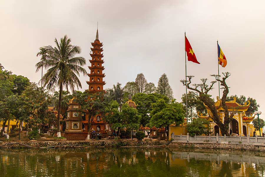 Tran Quoc Pagoda in Hanoi