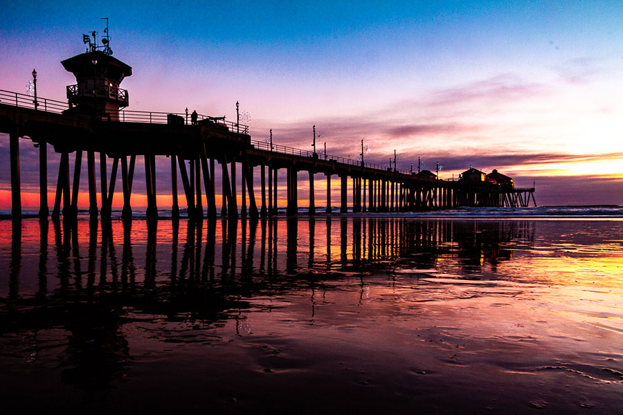 Huntington-Beach places to go in California