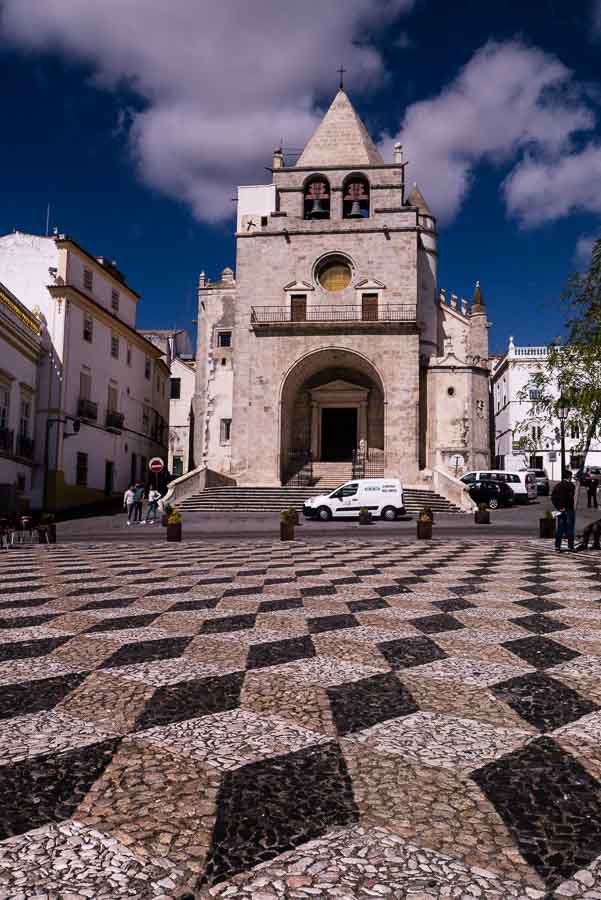 Elvas-cathedral in Evora Portugal
