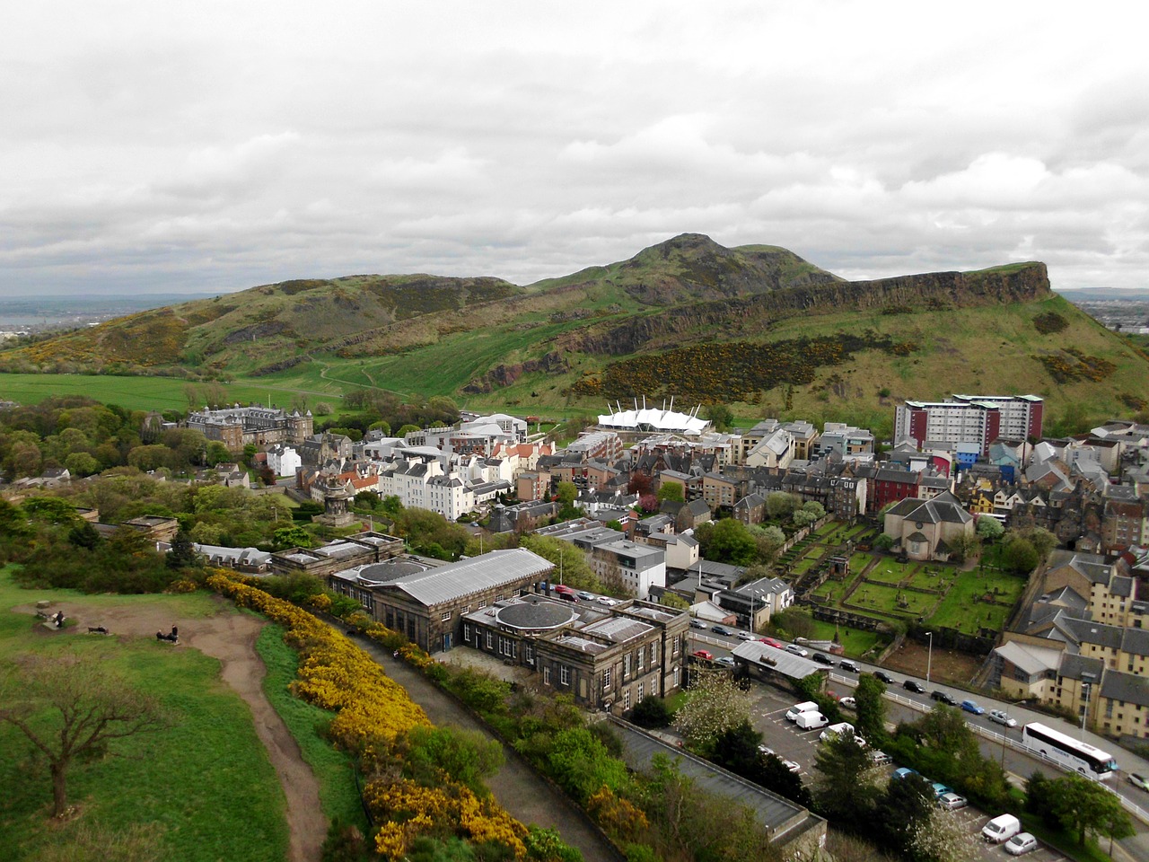 arthurs-seat in Edingburgh