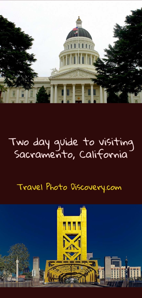 pinterest pin What to do in Sacramento California