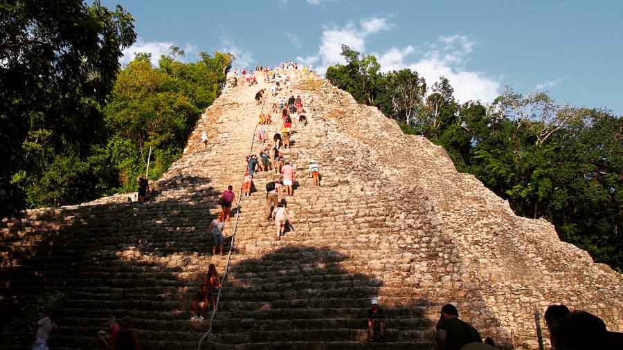 Exploring Coba Mexico