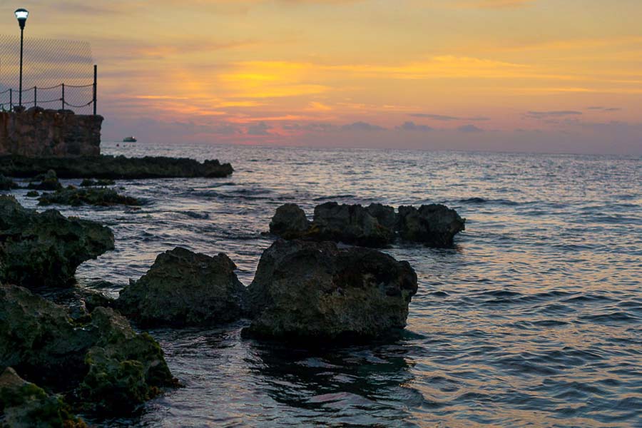 Cozumel Sunset in winter