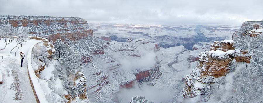 grand-canyon-in winter time