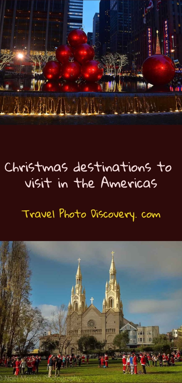 Best places to spend Christmas in the Americas pinterest