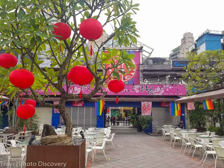 Ximending at the gay neighborhood of Taipei