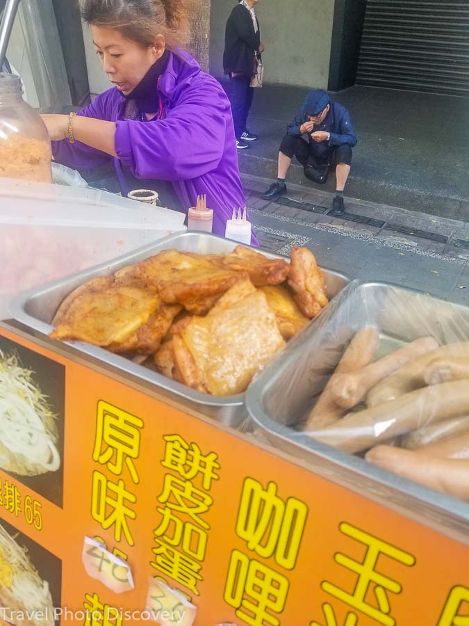 Ximending street food scene