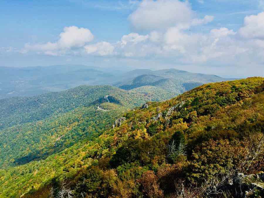 Stony Man view Shenandoah National Park