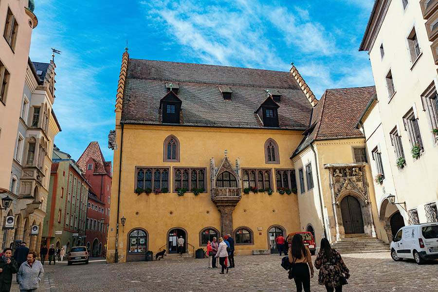 regensburg town hall and seat of the perpetual diet