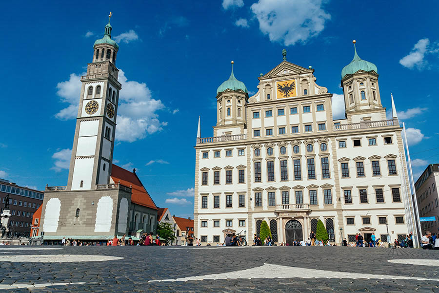 town hall of augsburg