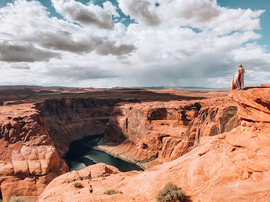 Horseshoe bend road trip from Sedona