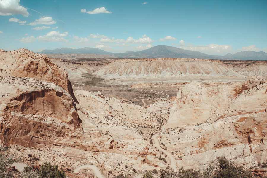 Burr Trail in Utah road trips