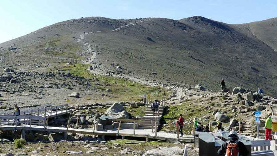 Jasper Tram and hike from Tram