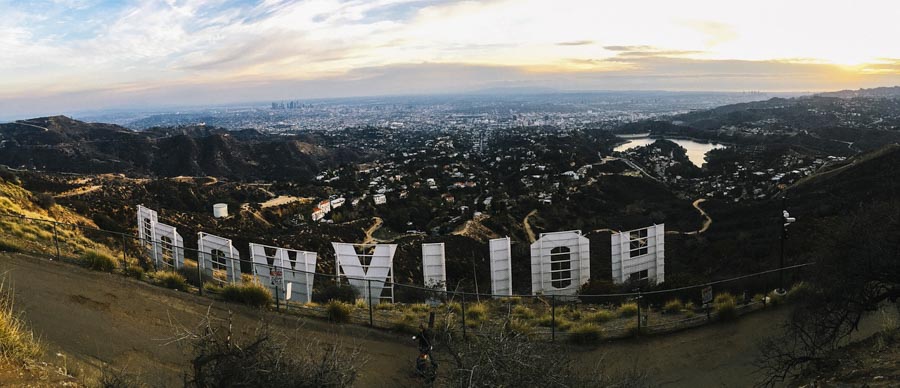 Hiking the iconic Hollywood sign