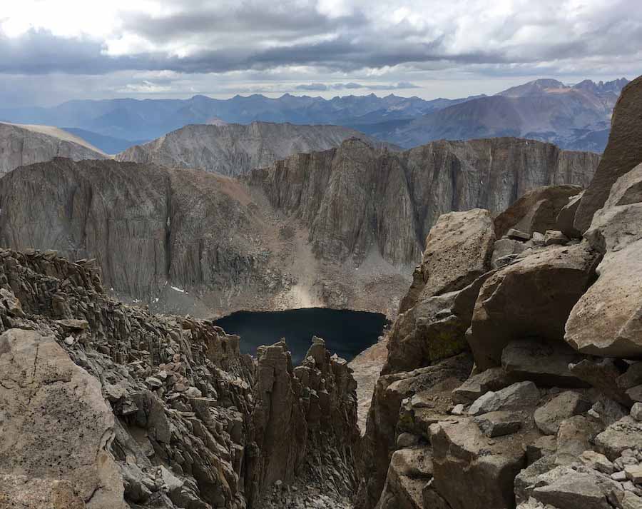 mount whitney-trail to the top