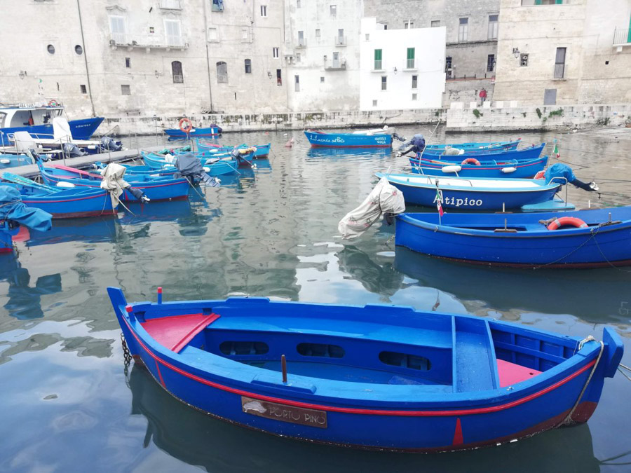 The harbor at Monpoli Puglia