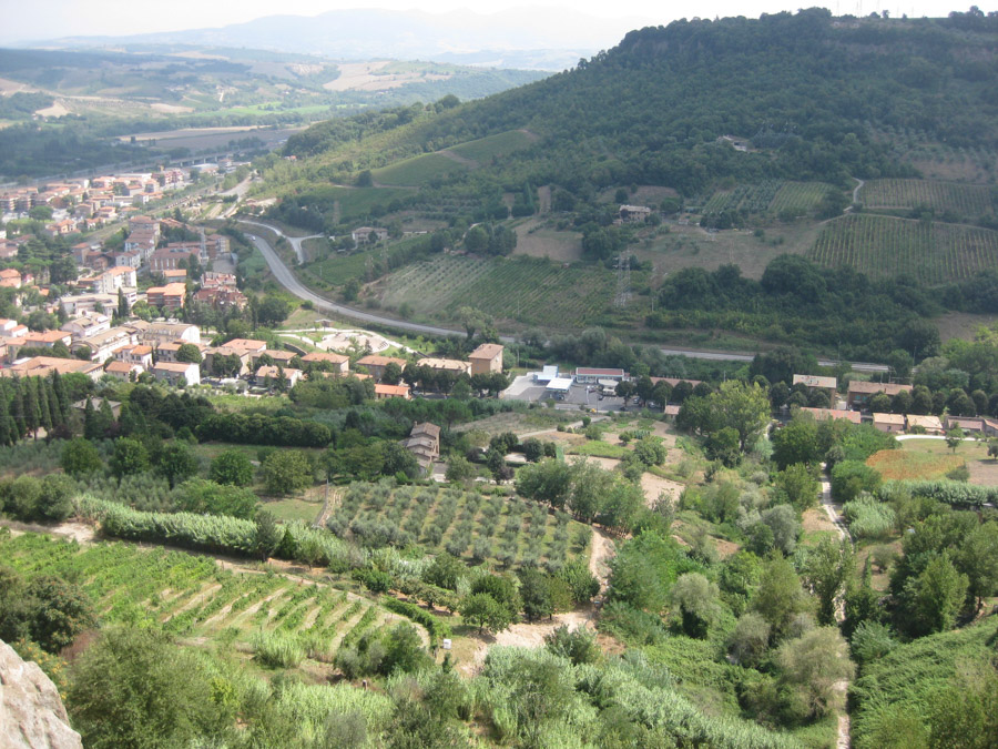 Orvieto views from above