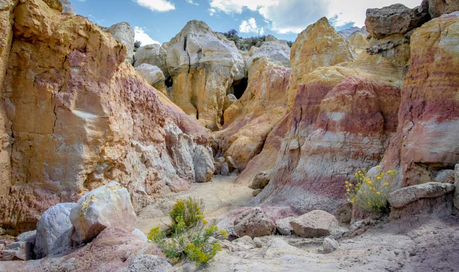painted mines unusual landscapes in colorado