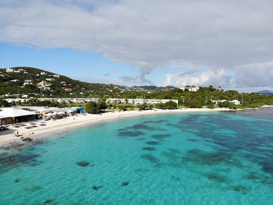 A warm winter in St. Thomas
