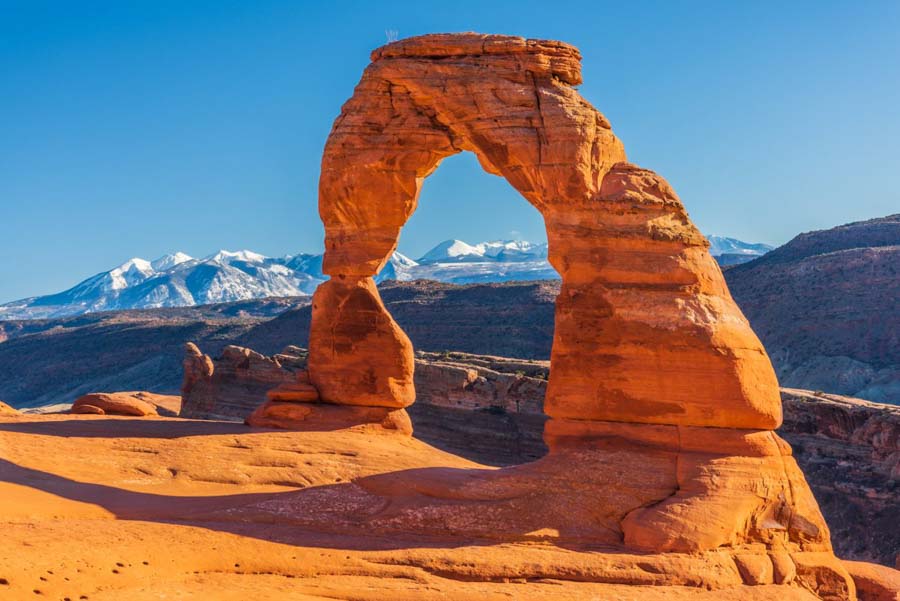 Delicate-Arch-Arches-National-Park-utah-in spring