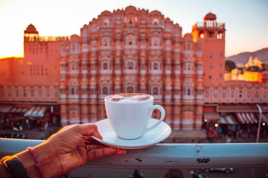 Take Photographs in Front of the Famous Hawa Mahal