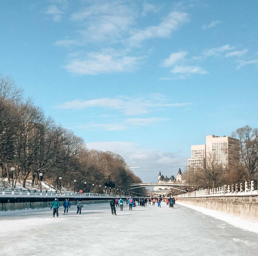 Skate the Rideau Canal