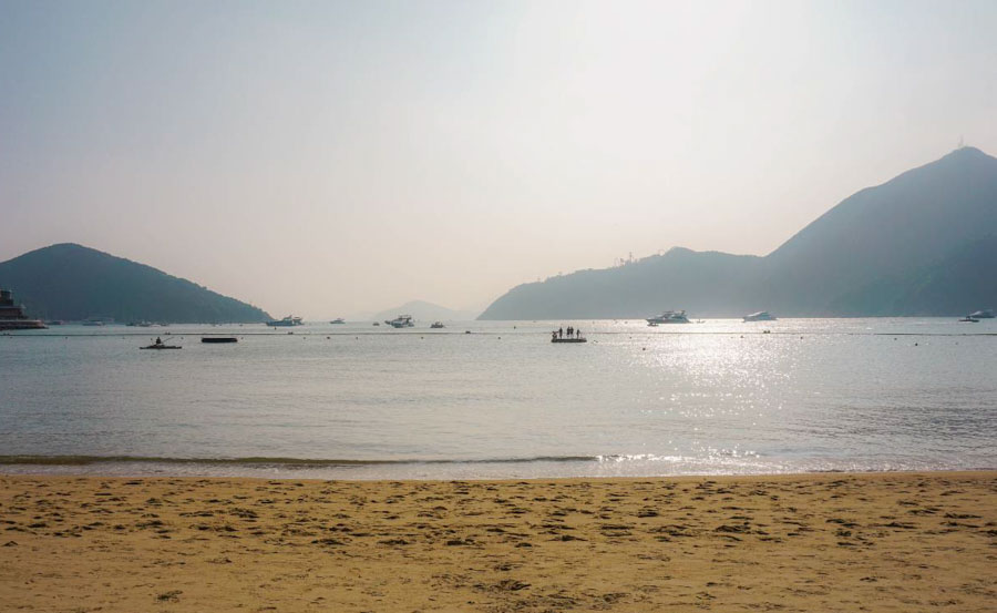 Hong Kong Deepwater Bay beach