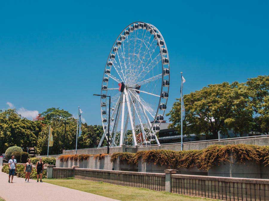 Take a ride on the Wheel of Brisbane