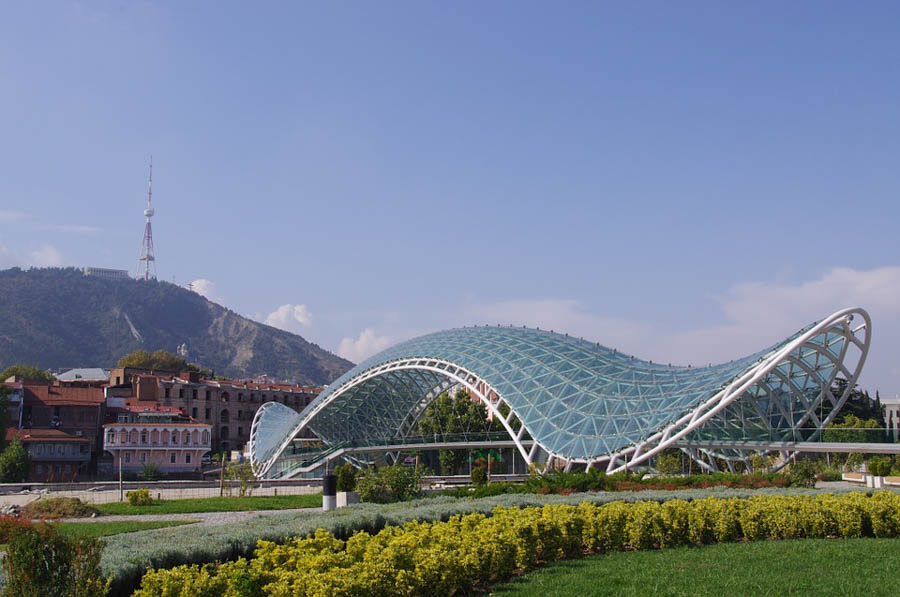 Bridge of peace Tbilisi