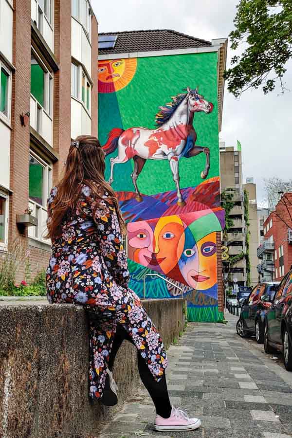 The Rotterdam street art scene