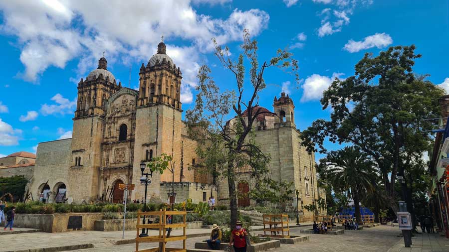 Visit to the historic Templo de Santo Domingo de Guzman