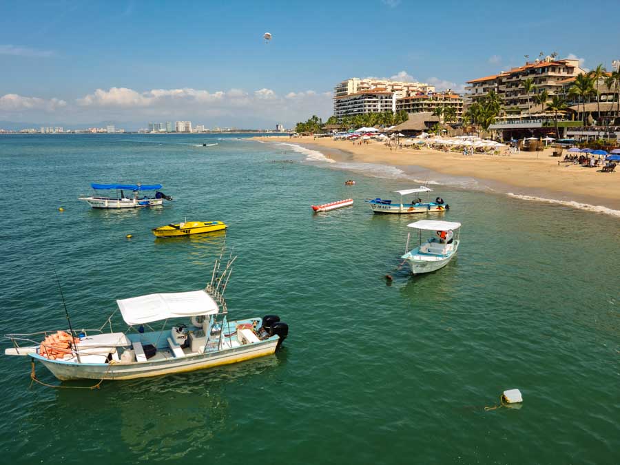 Catch a boat tour to the surrounding islands or isolated beaches outside Puerto Vallarta