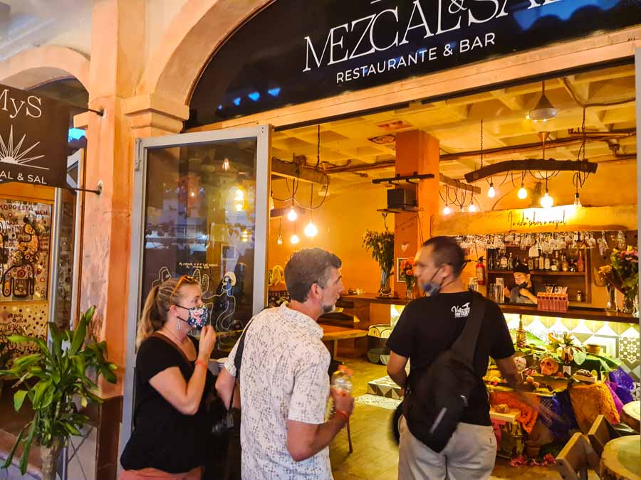 A Mezcal tasting experience to die for in Romantica zone