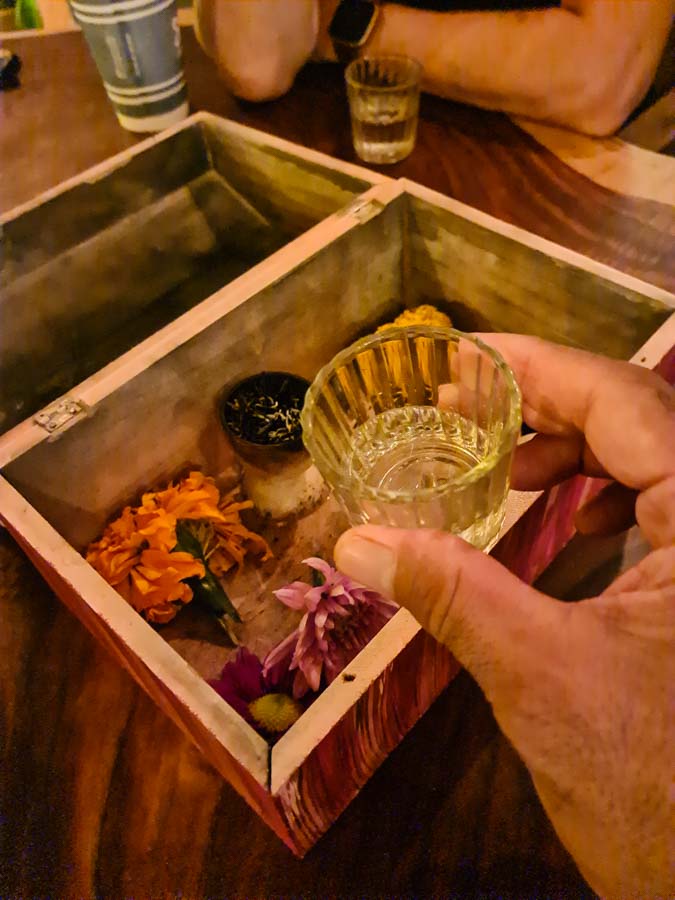 This was an exceptionally fun and unexpected experience at this Mezcal bar in Romantica 