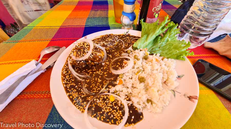 Try the delicious Mole of Puebla