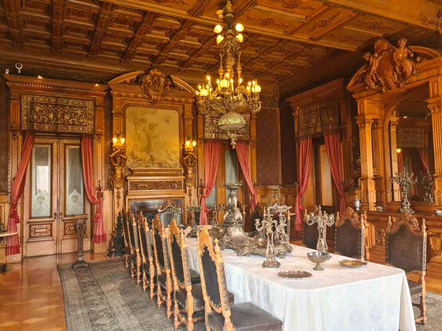Gorgeous rooms to explore of Maximilian and his wife Carlota, the first emperor and empress of Mexico