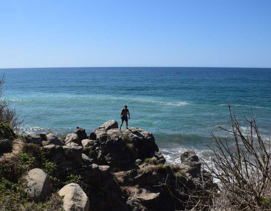 Secret beaches in Sayulita