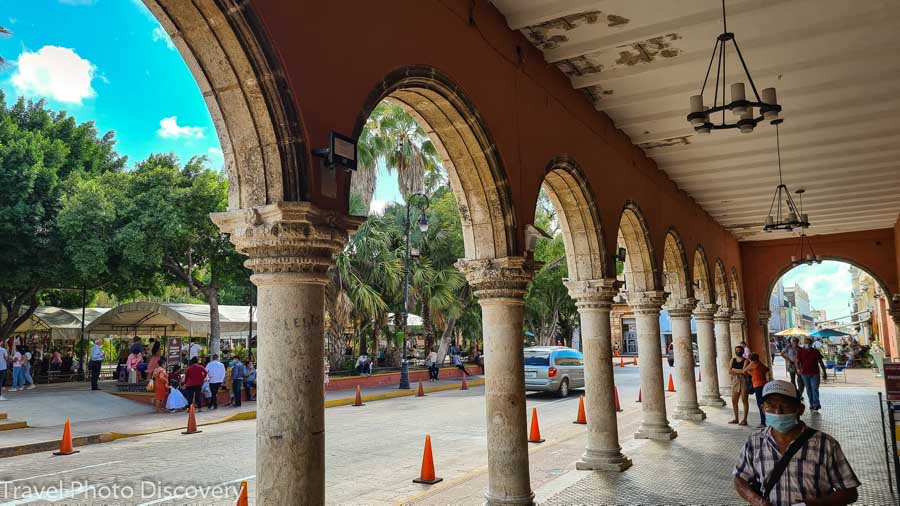 Exploring around the capital at Merida, Mexico