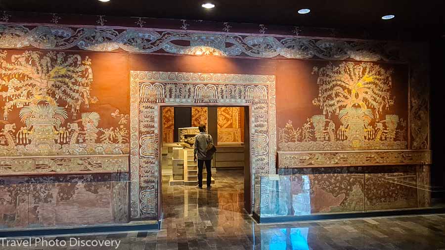 Elaborate rooms at National Museum of Anthropology Mexico City