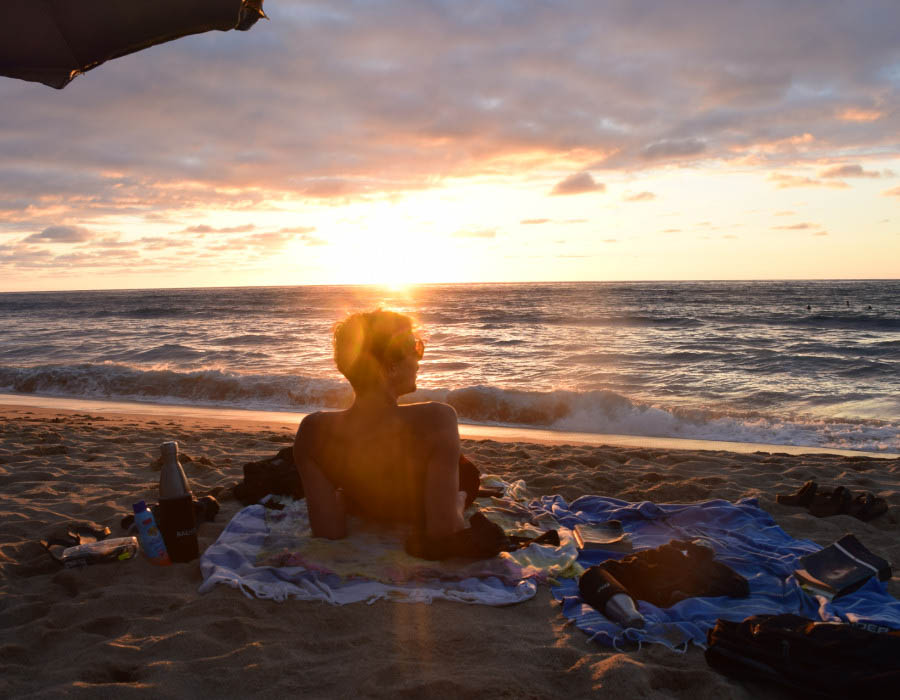 Kicking back in San Pancho