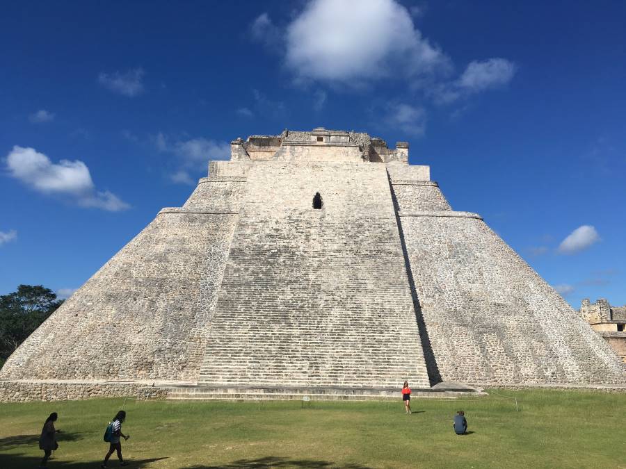 Explore the ruins of Uxmal