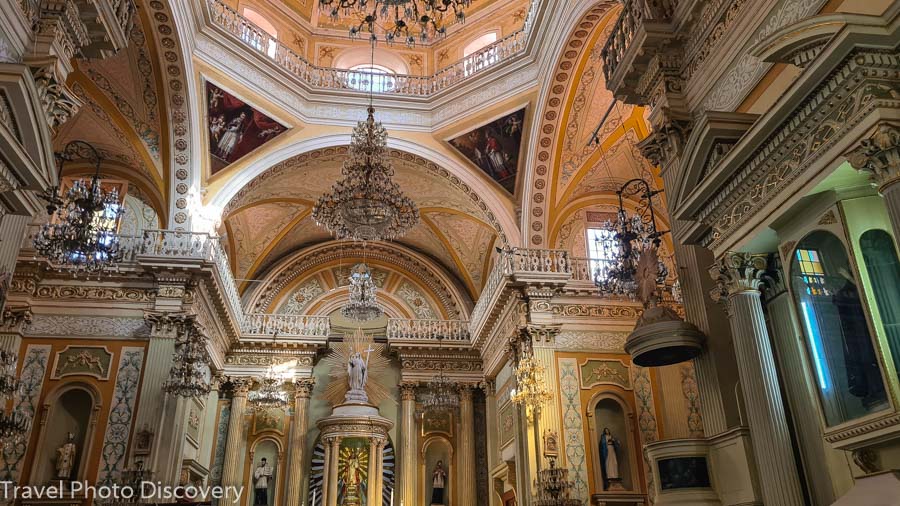 Interior of Lady of Guadalupe Cathedral